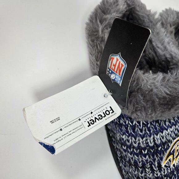 Baltimore Ravens Slippers NWT - Picture 3 of 5
